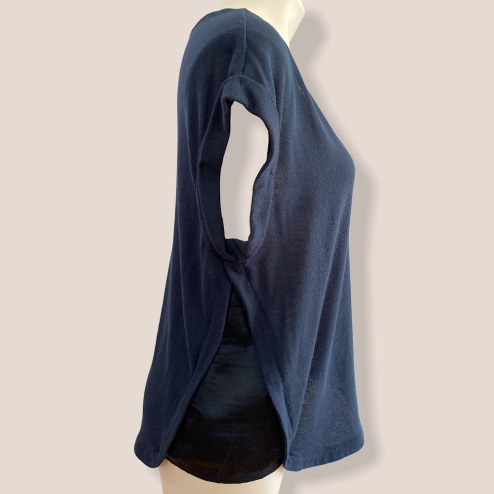 NWOT! Forever 21 Blue Short Sleeve - Picture 3 of 6